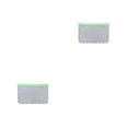 thumbnail image 2 of Monstrate 10 Piezas Contenedor de bolsa con cremallera Bolsas de documentos de PVC Bolsa de documentos Contenedores de almacenamiento para el Type2 NO2, 2 of 6
