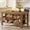 OAK BROWN, variant on Tribesigns Farmhouse Kitchen Island with Storage for Home Kitchen Dining Room (Brown)