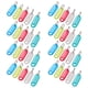 thumbnail image 1 of Llaveros de Forma Ovalada de Plástico Unique Bargains etiqueta de Identificación de Habitación de Equipaje 50 Pcs, 1 of 2