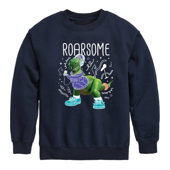 Toy Story - Roarsome - Toddler & Youth Crewneck Fleece Sweatshirt
