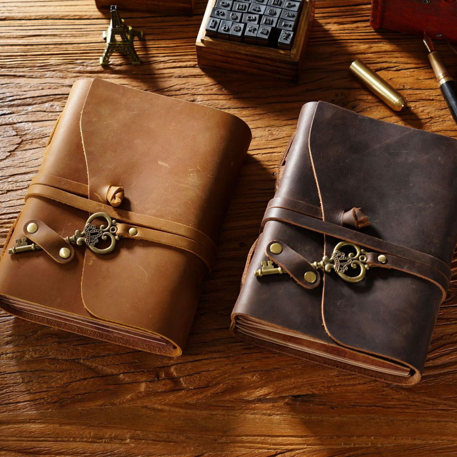 Giaone Vintage Magic Journey Diary Notepad Planner Notebook with for Key Orname
