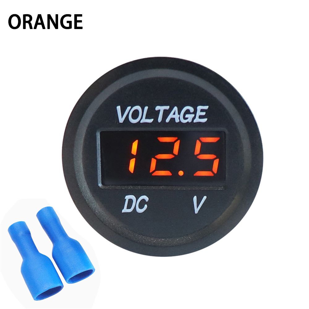 Professional LED Digital Display Socket Panel Car Voltmeter Marine