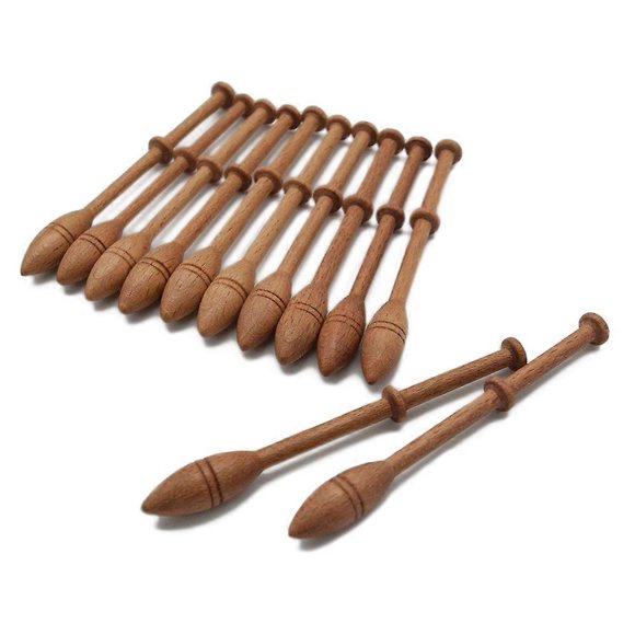 12 Pcs Bobbin Lace Danish Style Weaving Tool Kit Portable for Beginners Lace Making