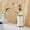 Platinum, variant on Antique Brass Bathroom Sink Faucet, 360° Swivel Bathroom Sink Faucet, Cold Hot Mixer Vintage Vanity Tap, Single Handle Bathroom Faucet, Chrome