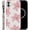 Lily Floral Pink, variant on Case Compatible with iPhone 16 Pro, Compatible with MagSafe, Fall Prevention Hybrid 2-Layer Hard Shell Cases for Girls Boys, Pink Hat Horse Western Cowboy