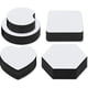 thumbnail image 5 of Round Heart Notch Round Cup Mats Coasters White Neoprene Decoration Occasions Offices Restaurant Wear Resistant, 5 of 9