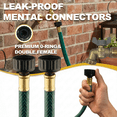 thumbnail image 3 of Flexible Garden Hose for Tight Spaces: 2FT Female to Female Short Water Hose for Outdoor Faucet Y Splitter with 2 Rubber Washers - Lead-Free and Lightweight, 3 of 8