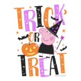 thumbnail image 2 of Girls Peppa Pig Halloween Trick-Or-Treat T Shirt, 2 of 5