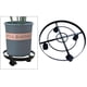 thumbnail image 5 of Carrito de Jardín para Mover Pntas con Ruedas Giratorias, de Hierro Antioxidante, Bandeja de Soporte para Carrito para Oficina 32cm CUTICAT carrito de jardinera de rodillos, 5 of 8