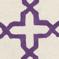 thumbnail image 5 of Safavieh Cambridge 2'6" X 8' Hand Tufted Wool Rug in Ivory and Purple, 5 of 5