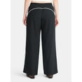 thumbnail image 3 of No Boundaries Track Pants with Side Stripes, Women’s, 3 of 5