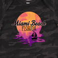thumbnail image 4 of Inktastic Miami Beach Florida Vacation Sunset Girls Baby Bodysuit, 4 of 5