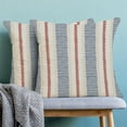 thumbnail image 2 of 4th of July Summer Outdoor Pillow Covers 20 x 20 Inch, Blue Red Polka Dots Striped Decor Throw Pillows for Couch Bed, Boho Modern Farmhouse Decorative Pillowcase Linen Cushion Cover Set of 2, 2 of 6