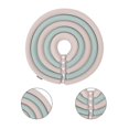 thumbnail image 2 of Collar suave y cálido para gatos, protección contra mordeduras y lamidos para gatos y perros pequeños: alternativa isabelina al cono, protección contra el frío, color beige y verde, talla M, 2 of 8