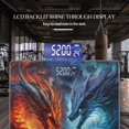 thumbnail image 3 of Bathroom Scale, Highly Accurate Digital Body Scale,Precisely Measures Weight up to 400 lbs-Dragons With Fire And Ice, 3 of 4
