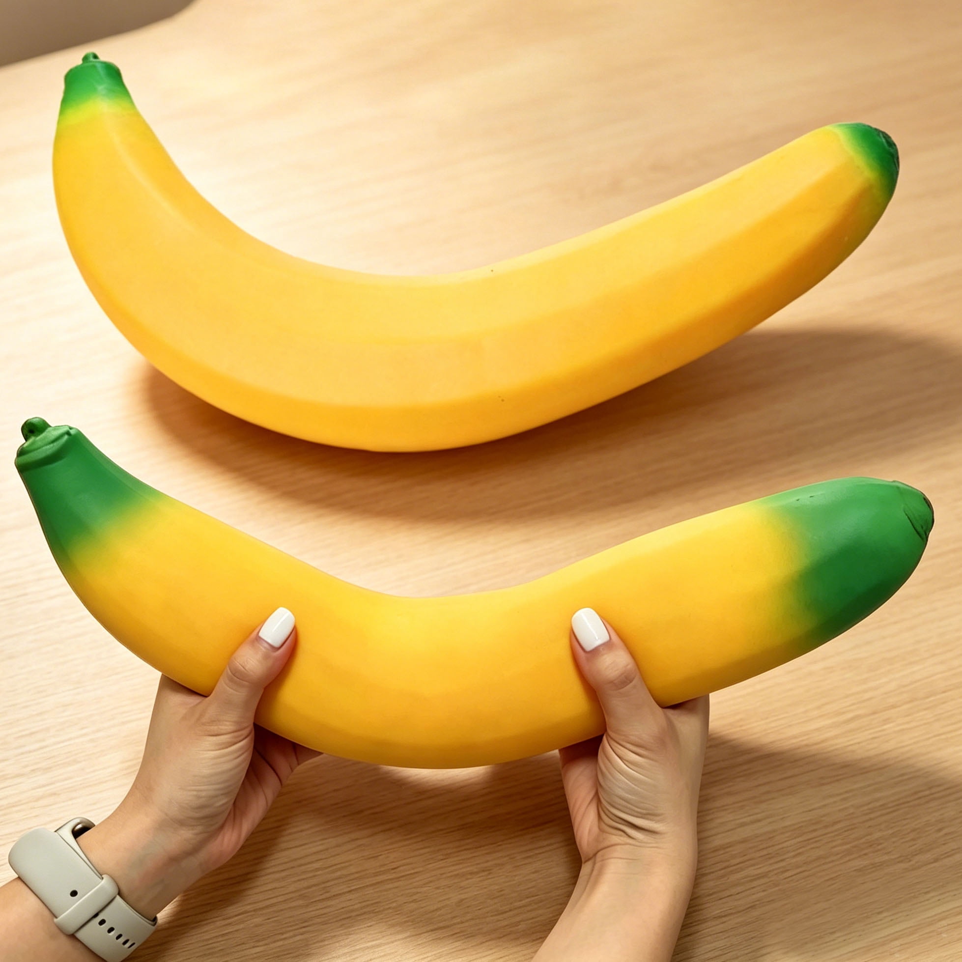 Banana Stress Toys Banana Stretchy Toys PU Relief Stress Balls Classroom Birthday Xmas Gifts Tiny Party Supplies for Relief Party Favors Bag Fillers