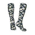 thumbnail image 4 of Haiem Lilies Flowers Socks, Funny Novelty Crazy Design Cotton Socks Sports Socks Knee High Socks For Men, Women,1Pairs - Gift For Working Friends, 4 of 9