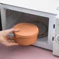 thumbnail image 2 of Lubelski Lunch Container Leak-proof Heat Resistant Silicone Safe Food Storage Containers for Home, 2 of 3