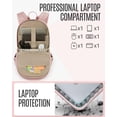 thumbnail image 4 of Mochila LIGHT FLIGHT FLIGHT Collge Laptop 15.6" para mujer Rosa, 4 of 5