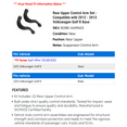 thumbnail image 2 of Rear Upper Control Arm Set - Compatible with 2012 - 2013 Volkswagen Golf R Base, 2 of 2