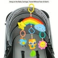 thumbnail image 2 of Rainbow Soothing Plush Toy Car Hanging Bed Bell Soothing Toy, Cute Cartoon Creative, 2 of 4