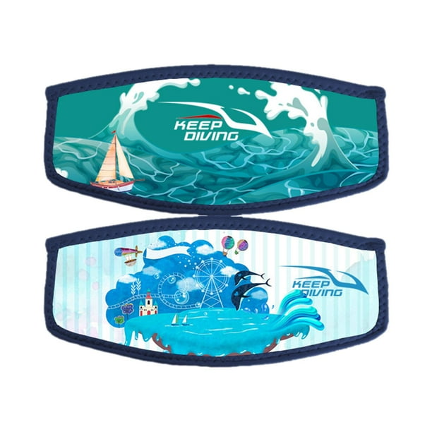 Máscara de buceo impermeable de repuesto para buceo, snorkel, natación, Slap isla