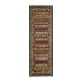 thumbnail image 3 of Unique Loom Fars Collection Area Rug - Pasadena (2' x 6' 1" Runner Blue/Light Blue), 3 of 7
