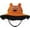 Orange Tiger, variant on Addie & Tate Unisex UV Protection Hat / Sun Hat for Kids 2-5 Years Old
