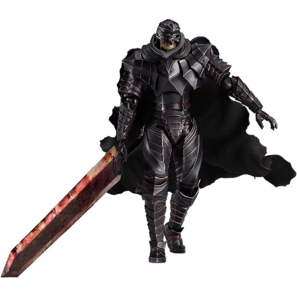 Vanlemn Berserk Fiama 410 Guts Figure Berserker Armor Ver. Repainted Skull Edition Movable Action Figure Figurine Model 7''