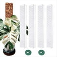 thumbnail image 1 of 4 Postes de de Plástico de 17 Pulgadas para Plantas Monstera, Diseñados Específicamente para Plantas Trepadoras, Soporte de Planta Apilable, 1 of 4