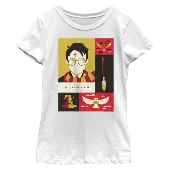 Girl's Harry Potter You're A Wizard Graphic T-Shirt