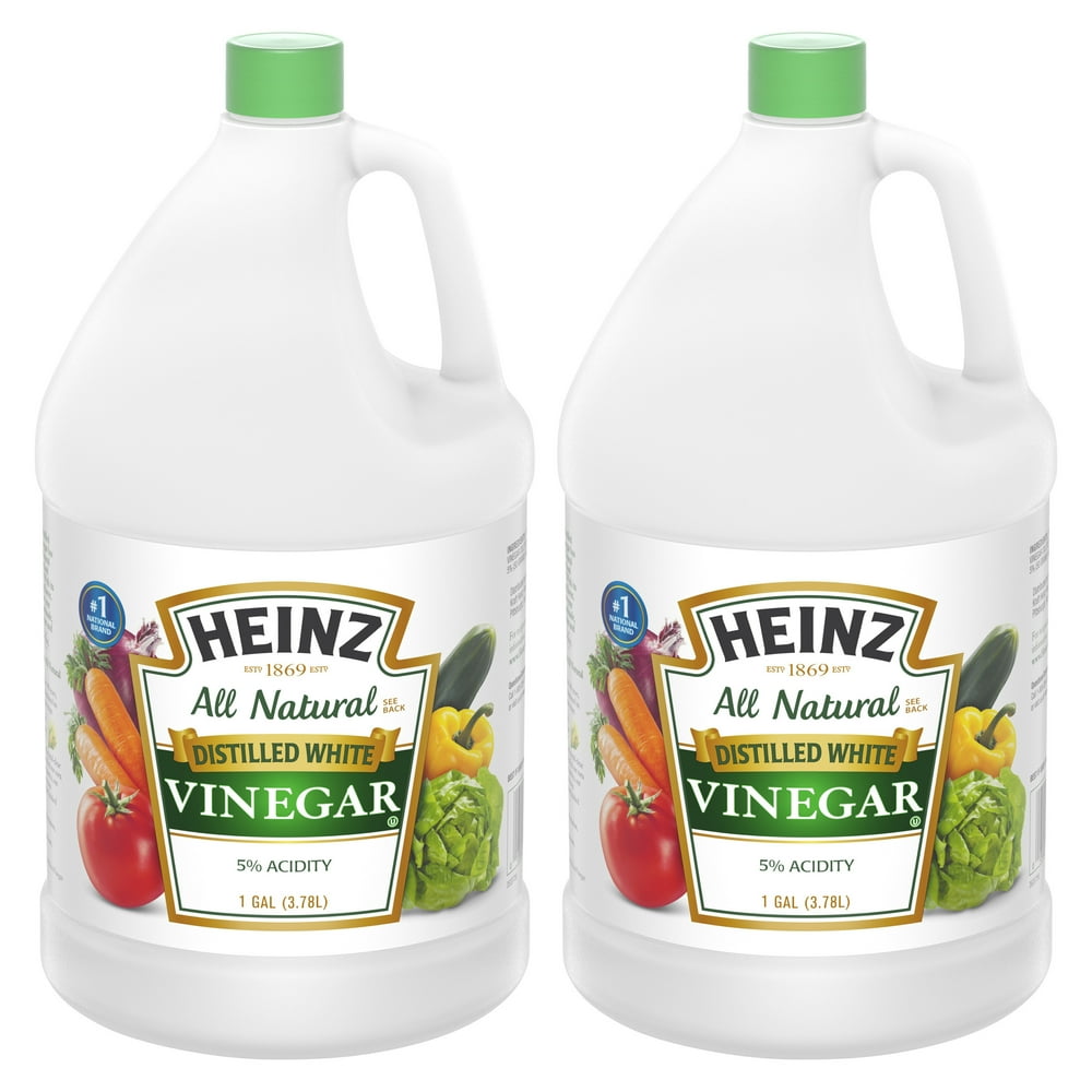 Heinz Distilled White Vinegar, 1 gal (2Pack)