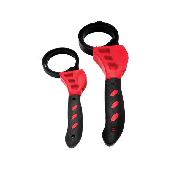2 Piece Strap Wrench Set