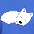 thumbnail image 3 of CafePress - Sleeping Westie Dark T Shirt - Men's Classic Graphic Cotton T-Shirt, 3 of 4