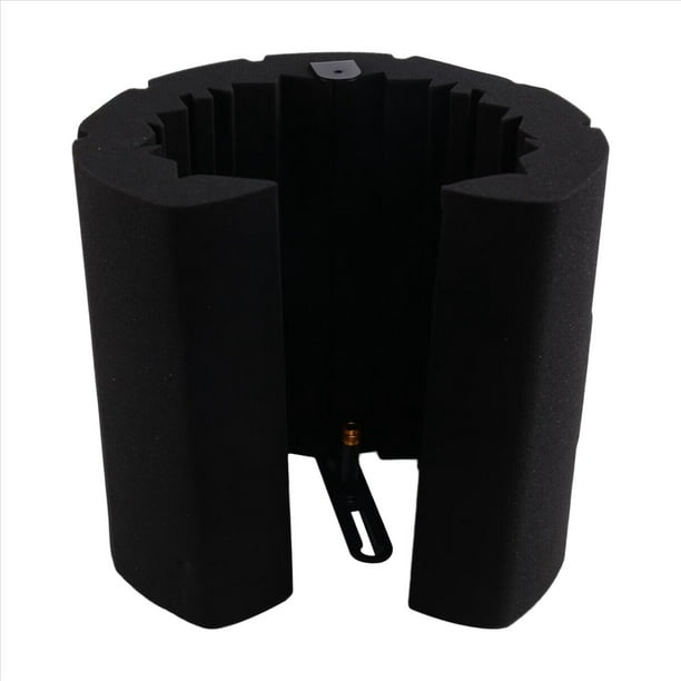 Protector de Aislamiento para Micrófono, Esponja Absorbente de Sonido para Micrófono de Estudio Profesional, Protector Insonorizante.