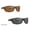 Black/Brown, variant on Men Polarized Camouflage Sunglasses for Fishing and Hunting, Camo Colored Lenses