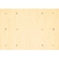 thumbnail image 1 of Ahgly Company Indoor Rectangle Solid Brown Modern Area Rugs, 6' x 9', 1 of 4