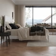 thumbnail image 3 of AFI Pasadena Lit Plateforme Bas en Bois Massif Grand Format, Blanc, 3 of 13