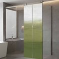 thumbnail image 4 of Sage Green Ombre Window Privacy Film, Modern Abstract Art Texture Static Cling UV Sun Blocking Tint Film Heat Control Windows Films for Bedroom Bathroom, Window Stickers 29.5"x78.7", 4 of 8