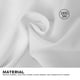 thumbnail image 3 of Mantel Surmente de poliéster blanco 228 x 335 cm para boda, 3 of 7