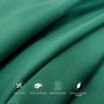 thumbnail image 4 of Lorviah 2 Pack Cotton Pillowcases, Ultra Soft & Luxurious 20"x36" King Size, Hypoallergenic, Envelope Closure, Dark Green, 4 of 5