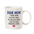 thumbnail image 1 of Big sale Mom's Gift Mother's Day Gift Mug With Touching Letter And Text Printing, 1 of 4