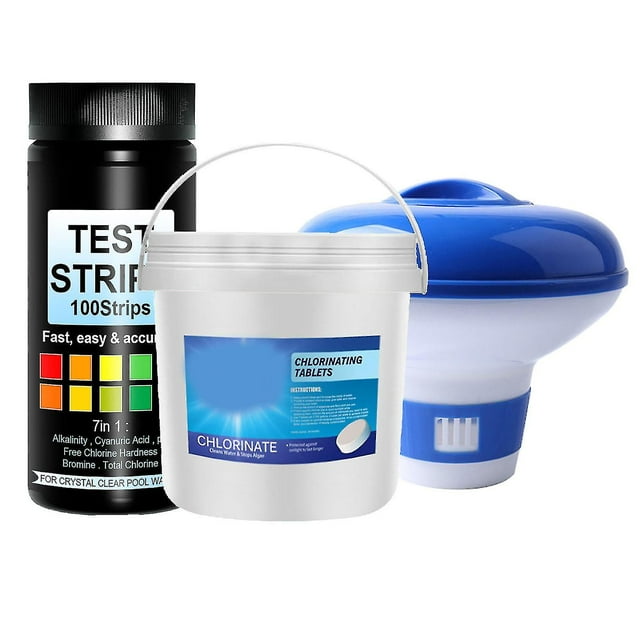 Comprimés pour Piscine Comprimés de Chloration Comprimé pour Piscine 300 Pcs Chlore Piscine