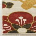 thumbnail image 3 of SAFAVIEH Newbury Kostadin Floral Area Rug, Ivory/Red, 3' x 5', 3 of 8