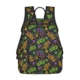 thumbnail image 1 of Balery Mardi Gras Surface Mochila Ligera para Hombres y Mujeres – Resistente y Impermeable, Ideal para la Escuela, el Trabajo, los Viajes y el Uso Diario, 1 of 7