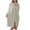 Green, variant on Women Long Sleeve Sleep Robe House Coat Solid Plush Soft Lightweight Comfy Loose Midi Hooded Zip Front Bath Robe