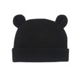thumbnail image 1 of Gorro de bebé para niños y niñas, gorro de bebé para bebés recién nacidos, gorro pequeño con orejas de bebé, doble capa, cálido, de 0 a 1 años, 1 of 6