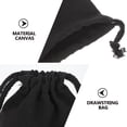 thumbnail image 2 of CIMAXIC small drawstring bags 4 Pcs Canvas Drawstring Bags Dollar Party Favor Bags Storage Drawstring Pouches,6.69"X5.12"X0.08", 2 of 4