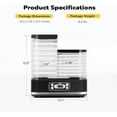 thumbnail image 3 of SPECSTAR Food Dehydrator, Electric 8 Trays Hydrator Machine with 72H Digital Timer and Temperature Control for Fruit Vegetable Meat Jerky Herb Beef Mushroom, 3 of 8