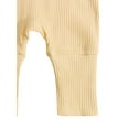 thumbnail image 6 of Multitrust Baby’s Contrast Color Button Round Neck Long Sleeve Hooded Jumpsuit, 6 of 7